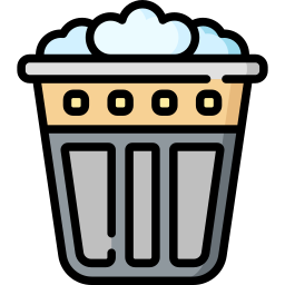 Trash can icon