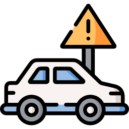 Traffic sign icon