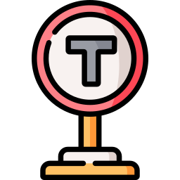 T junction icon