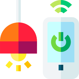 Smart lighting icon