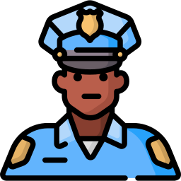 officier de police Icône