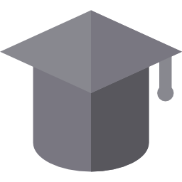 mortarboard Ícone