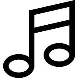 Musical note icon