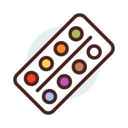 Watercolor icon