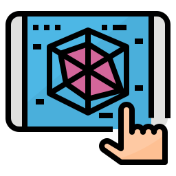 Graphic tablet icon