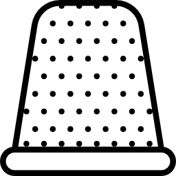 Sewing thimble icon