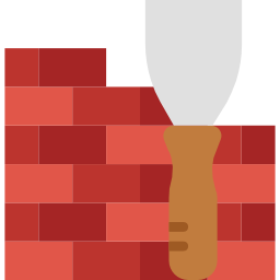 Brick wall icon