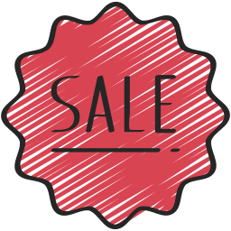 Sale button icon