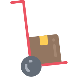 Delivery cart icon