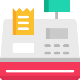 Cash register icon