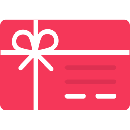 Gift voucher icon