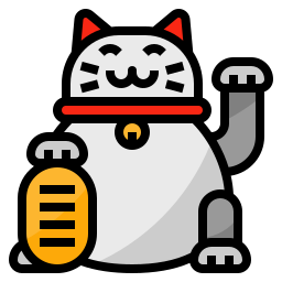 maneki neko icona