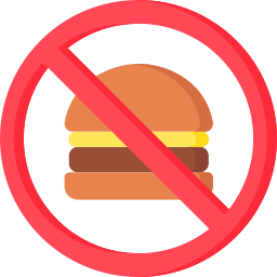 kein fast food icon