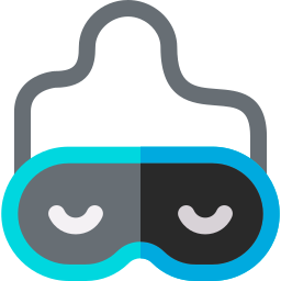 Sleeping mask icon