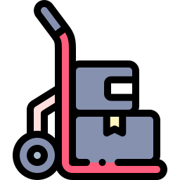 Delivery cart icon