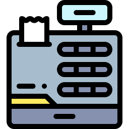 Cash register icon