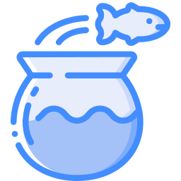 Fish bowl icon