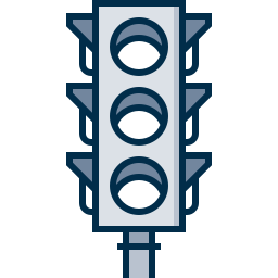 Traffic lights icon