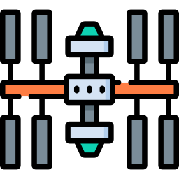 station spatiale Icône