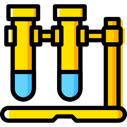 Test tubes icon