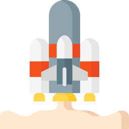 raketenstart icon