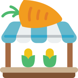 Produce market icon