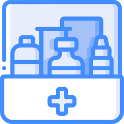 First aid kit icon