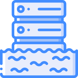 Data lake icon