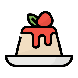 panna cotta icon