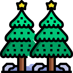 Christmas tree icon