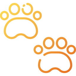 Paw print icon