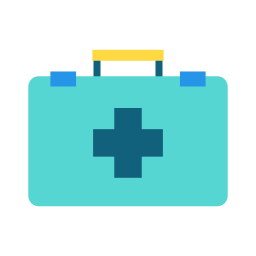 First aid kit icon