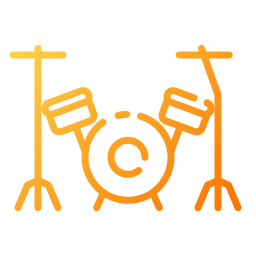 Drum set icon