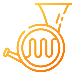 French horn icon