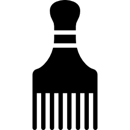 Hair brush icon