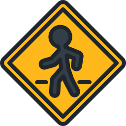 Crosswalk icon