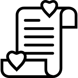 Love letter icon