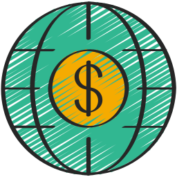 Internet currency icon