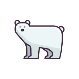 urso polar Ícone