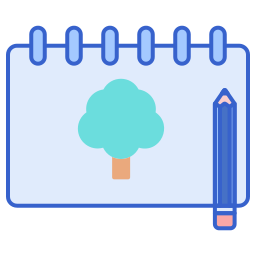 Drawing book icon