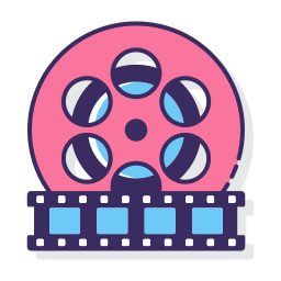 Film reel icon