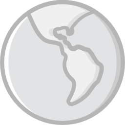 Planet earth icon