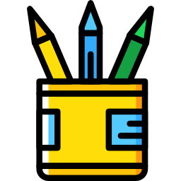 Pencil case icon