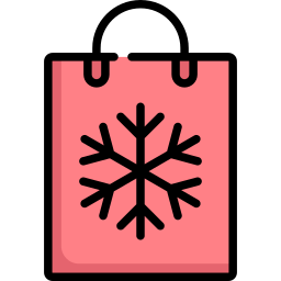 Christmas bag icon