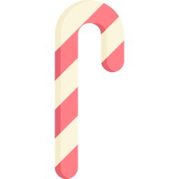 Candy cane icon