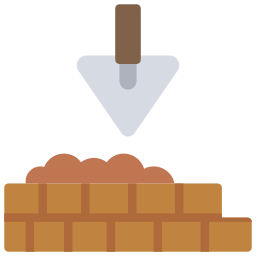 Brick wall icon