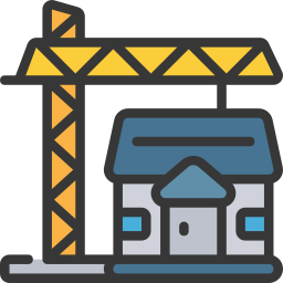 Tower crane icon