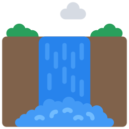 Waterfall icon