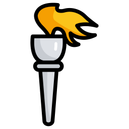 Olympic flame icon