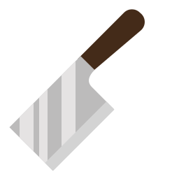 Cleaver knife icon